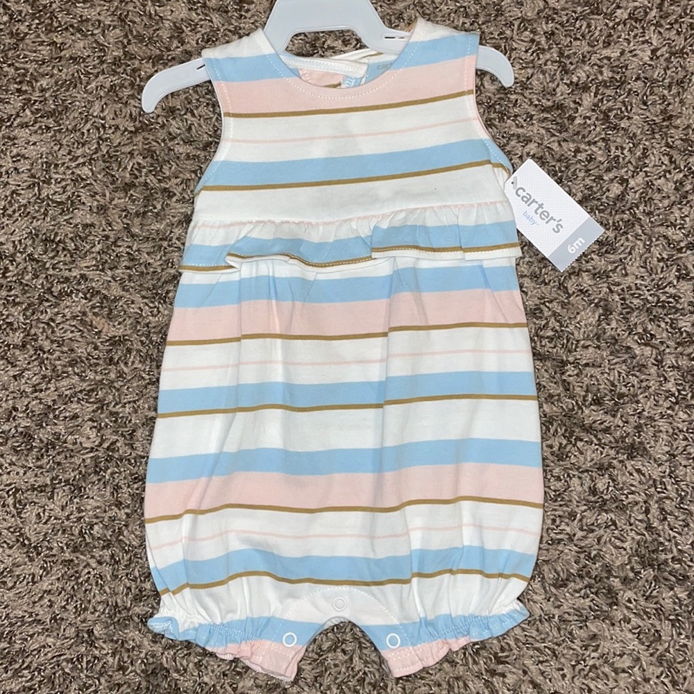 Carter Baby romper NWTS